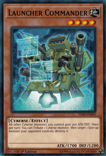 Launcher Commander - YS18-EN009 Common 1st Edition