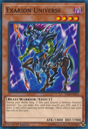 Exarion Universe - YS18-EN015 Common 1st Edition