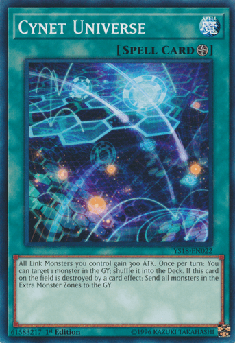 Cynet Universe - YS18-EN022 Common 1st Edition