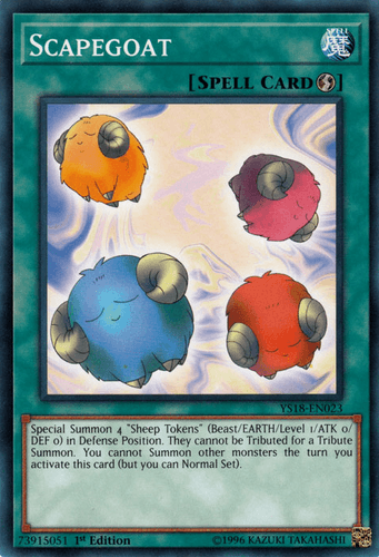 Scapegoat - YS18-EN023 Common 1st Edition