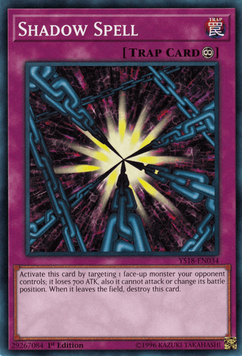 Shadow Spell - YS18-EN034 Common 1st Edition