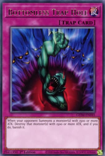 Bottomless Trap Hole - YS18-EN038 Common 1st Edition