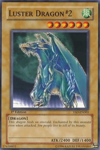 Luster Dragon #2 - YSD-EN003 Common 1st Edition
