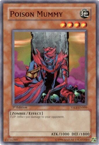 Poison Mummy - YSDJ-EN009 Common 1st Edition