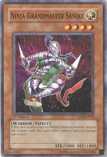 Ninja Grandmaster Sasuke - YSDJ-EN014 Common 1st Edition