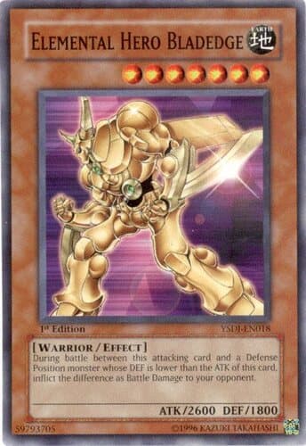 Elemental HERO Bladedge - YSDJ-EN018 Common Unlimited