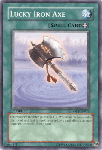 Lucky Iron Axe - YSDJ-EN032 Common Unlimited