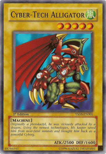Cyber-Tech Alligator - YSDS-EN001 Common 1st Edition