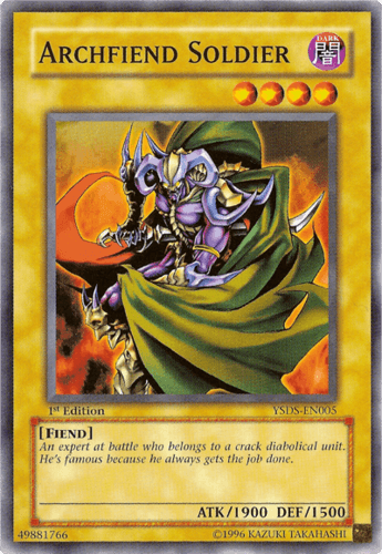 Archfiend Soldier - YSDS-EN005 Common Unlimited
