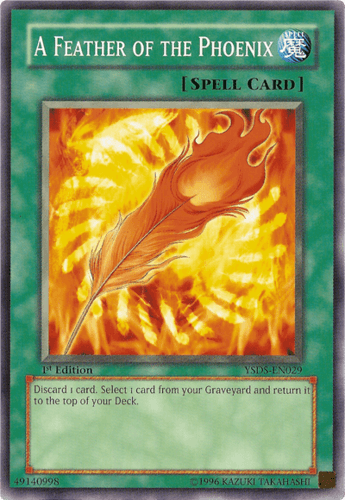 A Feather of the Phoenix - YSDS-EN029 Common 1st Edition