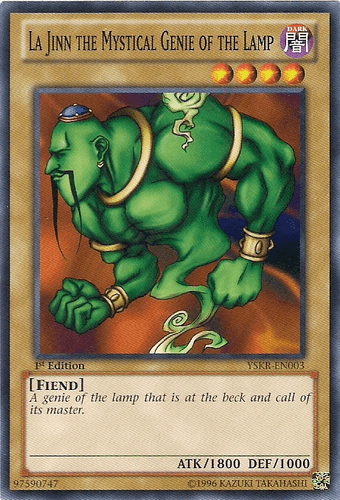 La Jinn the Mystical Genie of the Lamp - YSKR-EN003 Common 1st Edition