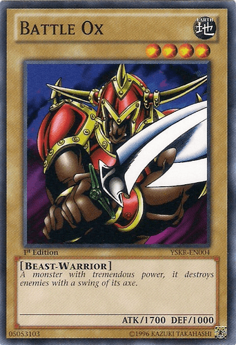 Battle Ox - YSKR-EN004 Common 1st Edition