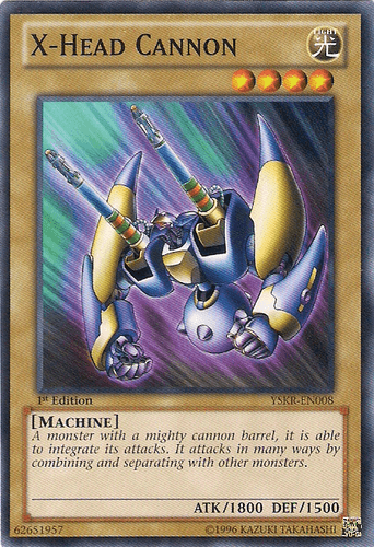 X-Head Cannon - YSKR-EN008 Common 1st Edition
