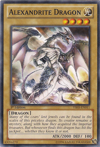 Alexandrite Dragon - YSKR-EN011 Common 1st Edition