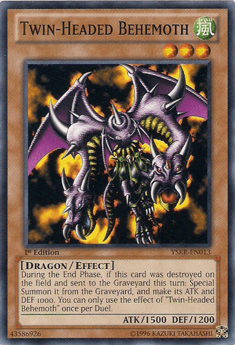 Twin-Headed Behemoth - YSKR-EN013 Common 1st Edition