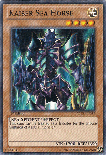 Kaiser Sea Horse - YSKR-EN016 Common 1st Edition