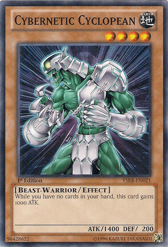 Cybernetic Cyclopean - YSKR-EN021 Common 1st Edition