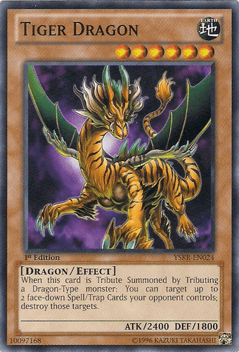 Tiger Dragon - YSKR-EN024 Common 1st Edition