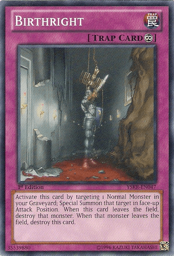 Birthright - YSKR-EN047 Common 1st Edition