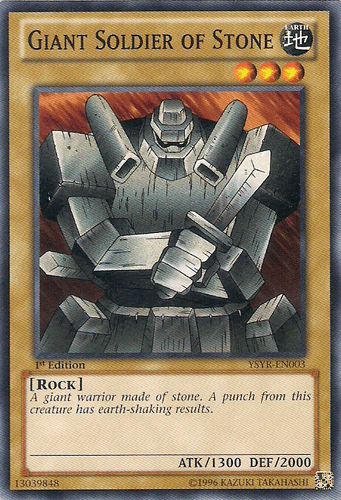 Giant Soldier of Stone - YSYR-EN003 Common 1st Edition