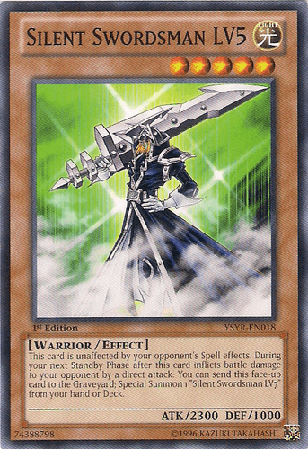 Silent Swordsman LV5 - YSYR-EN018 Common Unlimited