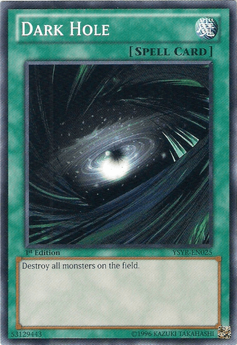 Dark Hole - YSYR-EN025 Common 1st Edition