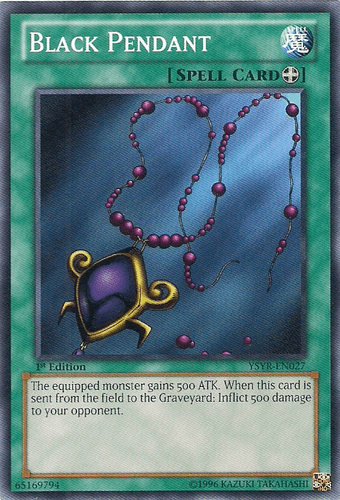 Black Pendant - YSYR-EN027 Common Unlimited