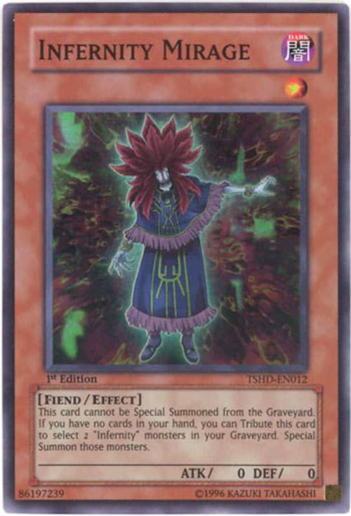 Infernity Mirage - TSHD-EN012 Super Rare 1st Edition