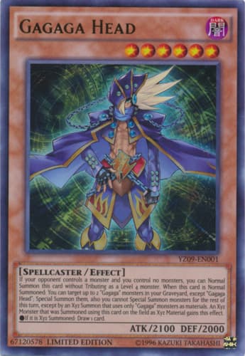 Gagaga Head - YZ09-EN001 Ultra Rare Limited Edition