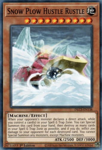 Snow Plow Hustle Rustle - ZDC1-EN001 Ultra Rare Unlimited