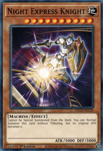 Night Express Knight - ZDC1-EN002 Ultra Rare Unlimited