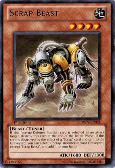 Scrap Beast - DREV-EN021 Rare 1st Edition