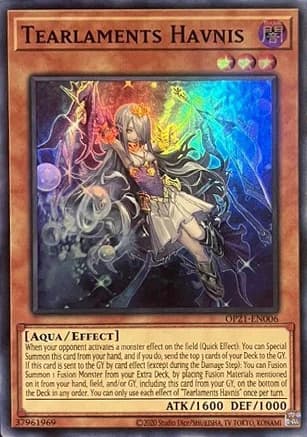 Tearlaments Havnis - OP21-EN006 Super Rare Unlimited