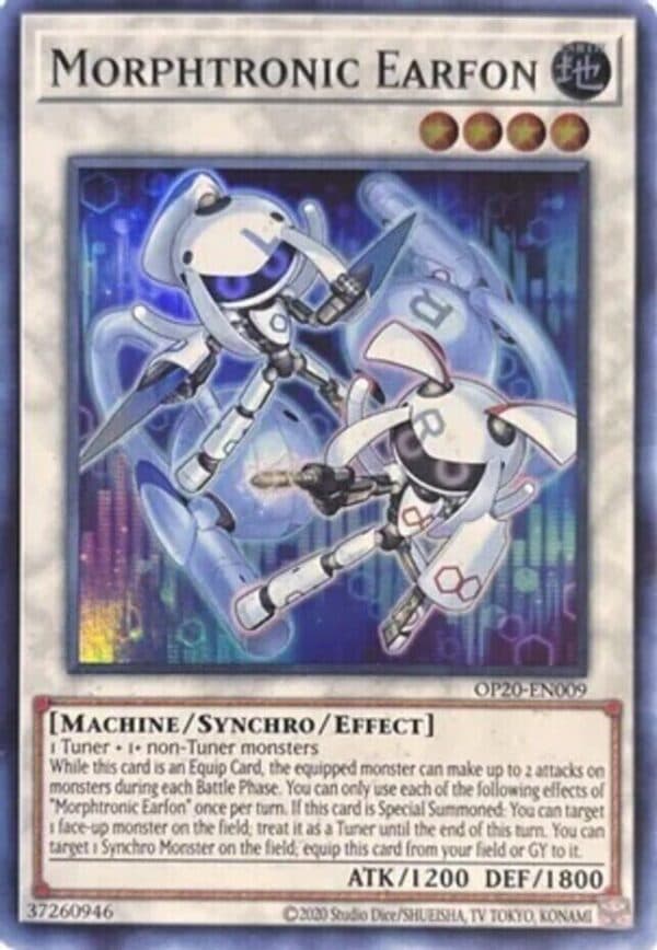 Morphtronic Earfon - OP20-EN009 Super Rare Unlimited