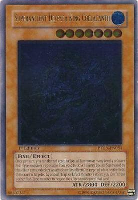 Superancient Deepsea King Coelacanth - PTDN-EN034 Ultimate Rare 1st Edition