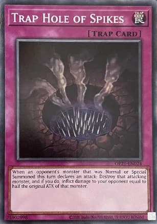 Trap Hole of Spikes - OP21-EN024 Common Unlimited