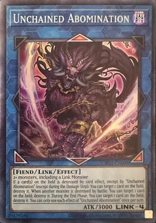 Unchained Abomination - OP22-EN006 Super Rare Unlimited