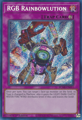 RGB Rainbowlution - BLMR-EN011 Secret Rare 1st Edition