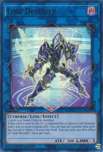Link Decoder - BLMR-EN013 Ultra Rare 1st Edition