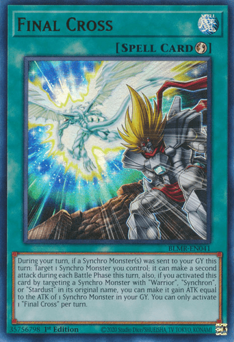 Final Cross - BLMR-EN041 Ultra Rare 1st Edition