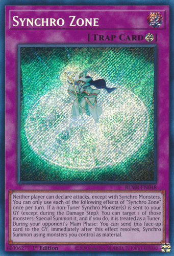 Synchro Zone - BLMR-EN048 Secret Rare 1st Edition