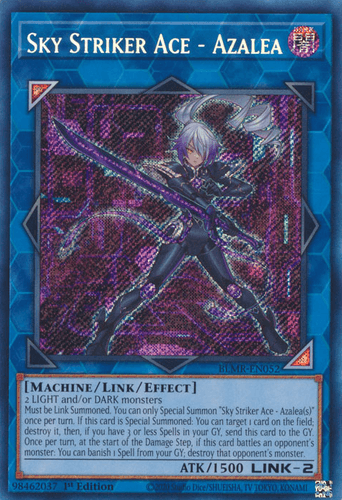 Sky Striker Ace - Azalea - BLMR-EN052 Secret Rare 1st Edition