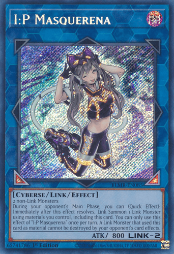 I:P Masquerena - BLMR-EN085 Quarter Century Secret Rare 1st Edition