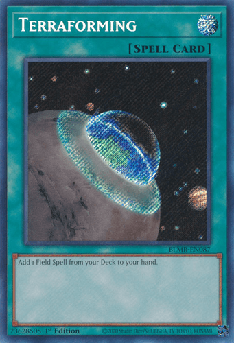 Terraforming - BLMR-EN087 Secret Rare 1st Edition