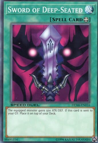 Sword of Deep-Seated - DEM6-EN016 Common Unlimited