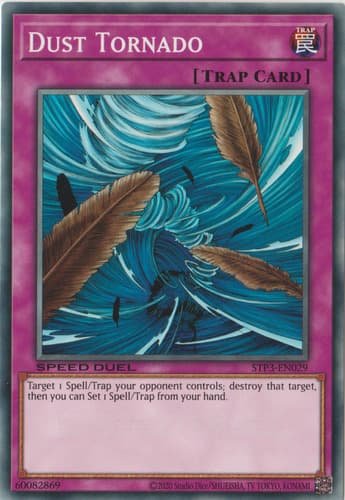 Dust Tornado - DT01-EN046 Duel Terminal Normal Parallel Rare Limited Edition
