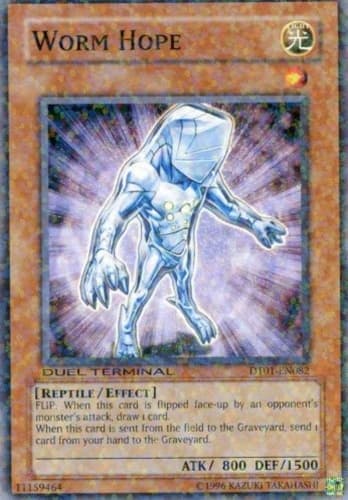 Worm Hope - DT01-EN082 Duel Terminal Normal Parallel Rare Limited Edition