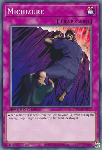 Michizure - DT01-EN096 Duel Terminal Normal Parallel Rare Limited Edition