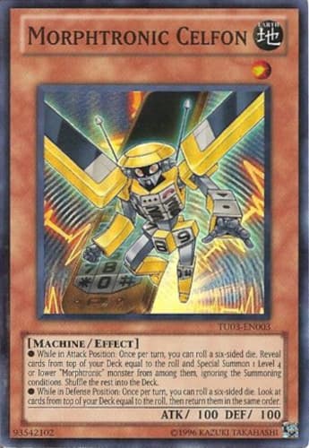 Morphtronic Celfon - DT02-EN003 Duel Terminal Normal Parallel Rare Limited Edition