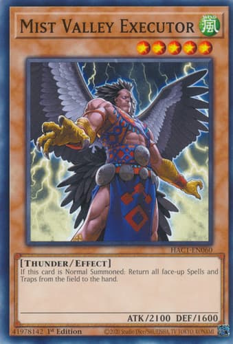 Mist Valley Executor - DT02-EN020 Duel Terminal Super Parallel Rare Limited Edition
